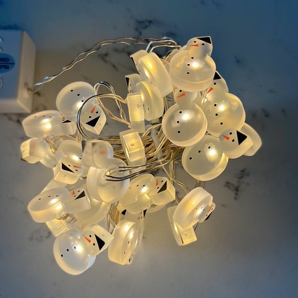 IKEA Strala LED Snowman ⛄️ String Lights - Picture 12 of 15